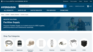 Facilities Supply | MRO & Janitorial Products - Ferguson - mro supplier