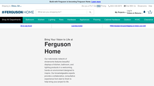 Ferguson Home Kitchen & Bath Showroom Locations - plumbing supplier