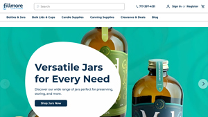 Wholesale Glass Containers, Lids, & More | Fillmore Container - glass jar supplier