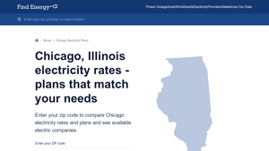 Chicago, Illinois Electricity Rates & Plans - FindEnergy - cheapest energy supplier in illinois