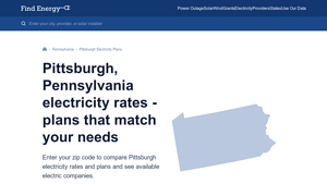 Pittsburgh, Pennsylvania Electricity Rates & Plans - FindEnergy - pa electric suppliers