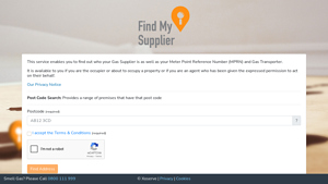 Find My Supplier - energy supplier