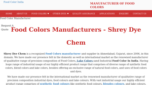 Food colors | Food Dyes, Natural food Color manufacturer & Supplier ... - natural food color supplier
