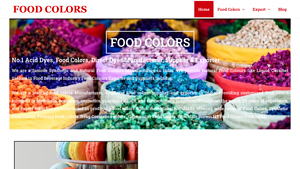 Food Colors Supplier - Food colors, Food colors manufacturer, Natural ... - natural food color supplier