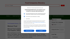 Mexican Food Industry - Mexican Food Companies | Mexican Food ... - mexican food suppliers