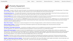 ForestryUSA - Forestry Equipment Suppliers - forest suppliers