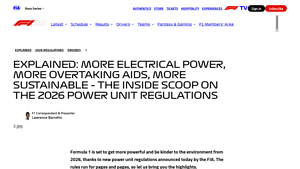 The inside scoop on the 2026 power unit regulations - Formula 1 - formula 1 engine suppliers