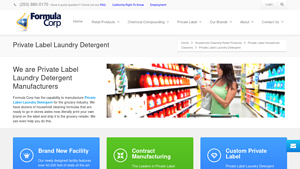Private Label Laundry Detergent - Personal Care Retail Manufacturing - laundry detergent supplier