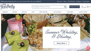 For Your Party: Custom Party Supplies, Napkins, Cups & More - party shop suppliers