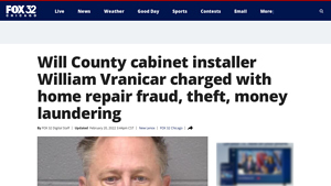 Will County cabinet installer William Vranicar charged with home repair ... - kitchen and bath supplier new lenox illinois