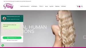 Foxy Hair Extensions - hair extension supplier