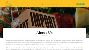 Fresh & Frozen Food Supplier Malaysia - Fresh Yields Sdn Bhd - frozen food supplier