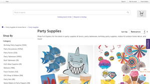 Wholesale & Bulk Party Supplies - Fun Express - party shop suppliers