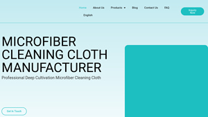 Microfiber cleaning cloth manufacturer in china accept OEM - microfiber cloth supplier