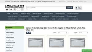 Sectional Garage Door and Opener Motor Supplier in UAE - electric garage door supplier china