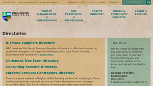 Directories | Georgia Forestry Commission - forest suppliers