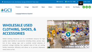 Global Clothing Industries | U.S. Wholesale Used Clothing Suppliers - thrift supplier