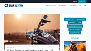 13 Best Motorcycle Brands Made in the USA - Gear Sustain - motorcycle supplier