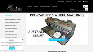 Gemcuts Lapidary & Jewellery Making Tools - gemstone suppliers