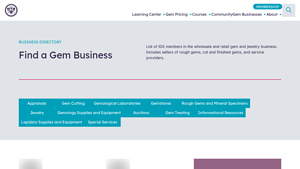 Wholesale Gem and Jewelry Business Directory - International Gem Society - gemstone suppliers
