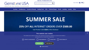 Gemstone USA - Wholesale Crystals, Minerals, Gemstones, Fossils & Heal - gemstone suppliers