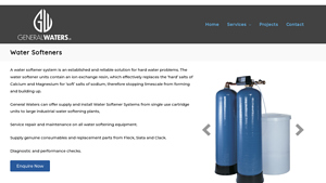 Water Softeners - General Waters UK - water softening equipment supplier