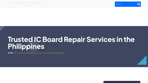 Trusted IC Board Repair Services in the Philippines - electronic board repair