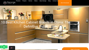 10 Best Kitchen Cabinet Brands in China: The Definitive Guide - kitchen cabinet supplier china