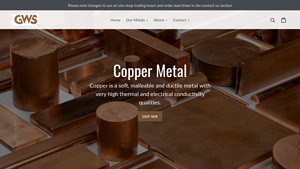 George Weston - Importers of Copper, Brass, Bronze & Cast Iron - copper wire dealers
