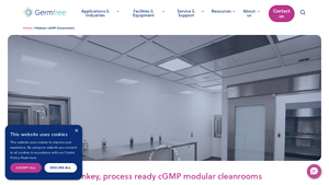 Modular Cleanrooms | cGMP Cleanroom Manufacturers | Germfree - modular clean room supplier
