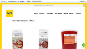 Bubble Tea Supplies — Golden Grains | Food supplier and Distributor | UAE - boba milk tea supplier