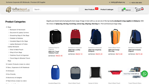 Wholesale Backpack & Bag Supplier Malaysia - GiftsDepot.my - backpack supplier