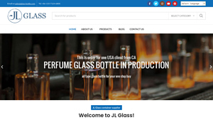 JL Glass: Perfume bottle supplier, candle jar manufacturer, Wine ... - glass jar supplier