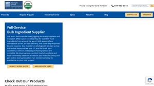 Wholesale & Bulk Ingredient Supplier | Global Resources Direct - food ingredient supplier