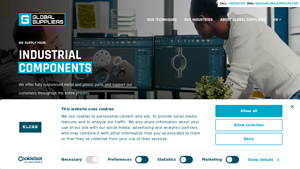 Industrial components custom made by Global Suppliers - global supplier