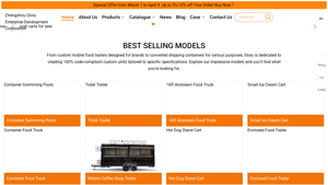 Food Trailer for sale, Food Truck, Food Cart Suppliers - Zhengzhou ... - food cart supplier