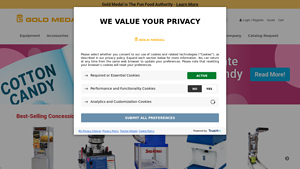 Concession Supplies & Equipment | Gold Medal Products Co. - cotton candy supplier