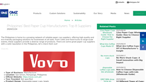 Philippines' Best Paper Cup Manufacturers: Top 8 Suppliers - paper cup supplier