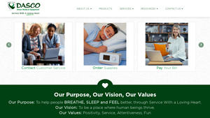 DASCO HME, LLC. | Home - oxygen equipment supplier