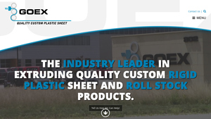 Plastic Sheet Manufacturer & Supplier | GOEX - plastic sheet supplier