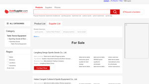 Table Tennis Factories - China Table Tennis Manufacturers on China ... - table tennis supplier china