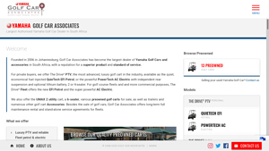 Golf Car Associates - Yamaha Golf Carts SA - golf cart suppliers