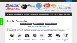 Golf Cart Accessories for EZGO, Club Car, Yamaha & More | GCTS™ - golf cart suppliers