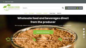 Wholesale food and beverages direct from the producer - bulk food supplier