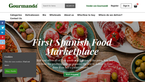 B2B Spanish food supplier marketplace - My CMS - spanish suppliers