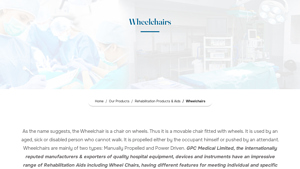 Wheelchairs Manufacturer | Folding Wheelchair Suppliers | India - wheelchair supplier