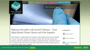 Grafix Plastics - High-Quality Plastic Sheets and Film - plastic sheet supplier