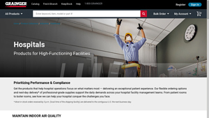 Hospital Facility Products & Solutions - Grainger Industrial Supply - hospital suppliers