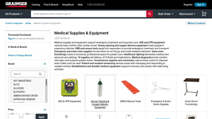 Medical Supplies & Equipment - Grainger Industrial Supply - medical supplier