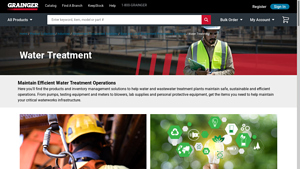 Grainger Public Water Treatment Supplies and Equipment - water works equipment supplier